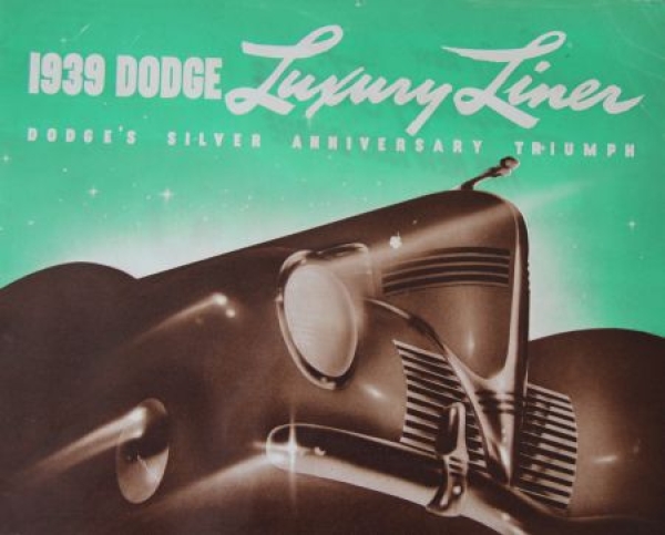 Dodge Luxury Liner Modelprogram 1939 Carbrochure (3270)